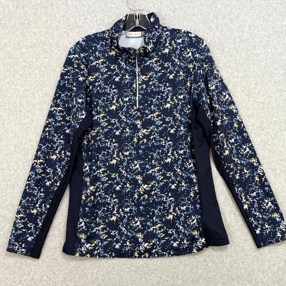 Kjus Tops - Kjus Sunshine Printed HZ Performance Shirt Size XL Sport Fit Golf Pickleball